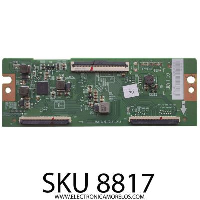 T-CON PARA TV HISENSE ORIGINAL / NUMERO DE PARTE 324295 / RSAG7.820.12673/ROH / 331567 / PANELS HD650Y1U41-T0LBBY / HD650Y1U41-T0LBBY\S1\GM\ROH / HD650Y1U41-T0LBBY\SM\MCKD3A\ROH / DISPLAY JR645R3HA3L / MODELOS 65A6H / 65R6E4/ 65A6H